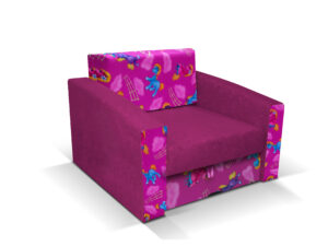 Fotel amerykanka rozkładany – bajkowe wzory, funkcja spania