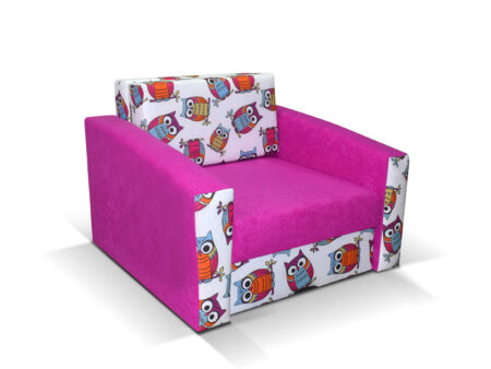 Sofa rozkładana Amy – amerykanka dziecięca z bajkowymi motywami