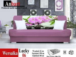 Wersalka Lucky funkcja spania motywy