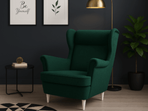 Fotel Uszak styl skandynawski producent wygodny