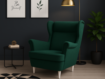 Fotel Uszak styl skandynawski producent wygodny