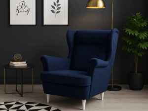 Fotel Uszak styl skandynawski producent wygodny