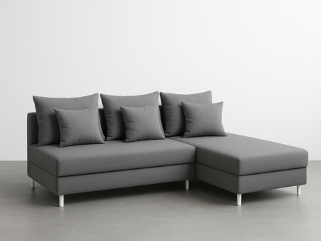 Praktyczny narożnik z pojemnikiem narożnik z funkcją spania w promocji