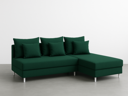 Praktyczny narożnik z pojemnikiem narożnik z funkcją spania w promocji