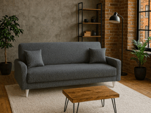 Piękna Wersalka Premium Mega wygodna Kanapa rozkładana Miękka tkanina