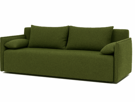 Kanapa z Funkcją Spania Sofa Rozkładana Pojemnik na Pościel