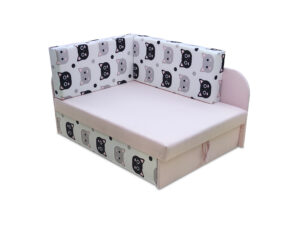 Narożnik dziecięcy, rozkładana sofa bajkowe kolory i nie tylko