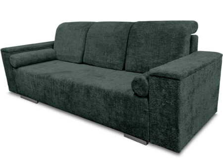 Kanapa rozkładana wypoczynkowa z pojemnikiem i funkcją łóżka