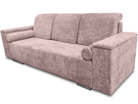 Kanapa rozkładana wypoczynkowa z pojemnikiem i funkcją łóżka