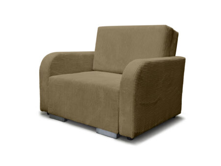 Amerykanka rozkładana sztruks – sofa jednoosobowa z funkcją spania