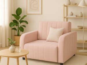 Fotel amerykanka  kompaktowa sofa rozkładana z pojemnikiem PASY