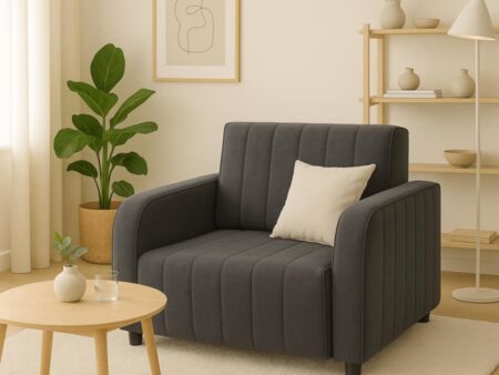 Fotel amerykanka  kompaktowa sofa rozkładana z pojemnikiem PASY