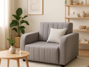 Fotel amerykanka  kompaktowa sofa rozkładana z pojemnikiem PASY