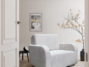 Amerykanka rozkładana sztruks – sofa jednoosobowa z funkcją spania