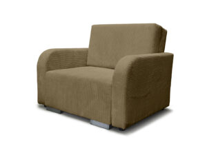 Amerykanka rozkładana sztruks – sofa jednoosobowa z funkcją spania