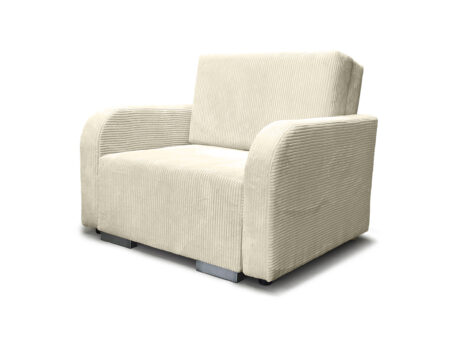 Amerykanka rozkładana sztruks – sofa jednoosobowa z funkcją spania