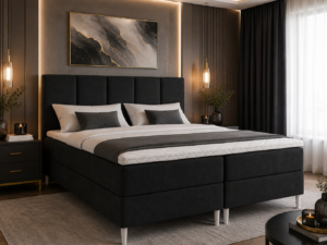Łóżko Tapicerowane 160x200 z Pojemnikiem – Bonell, Producent